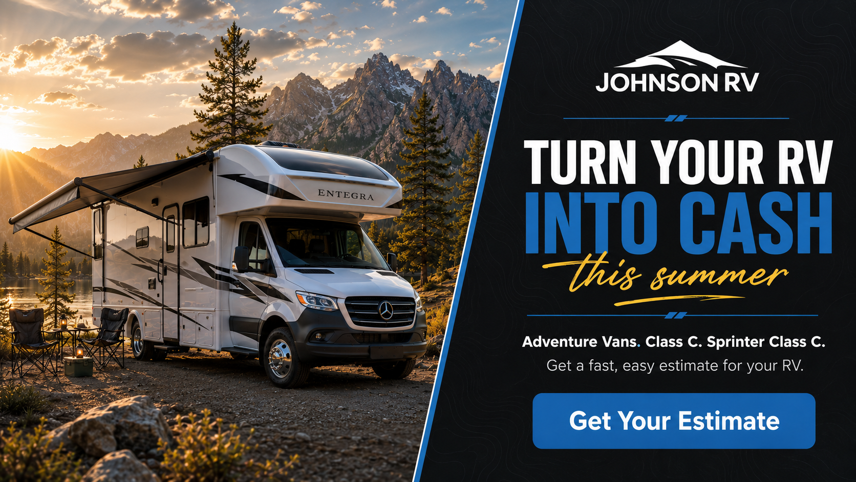 Sell your RV to Johnson RV — fast, fair valuation across Oregon and Washington